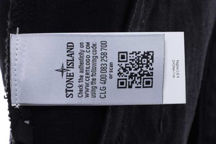 St0ne Island distressed armband denim jacket