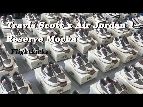 Travis Scott x Air Jordan 1 Low OG  Reverse Mocha (Up to Size 14)