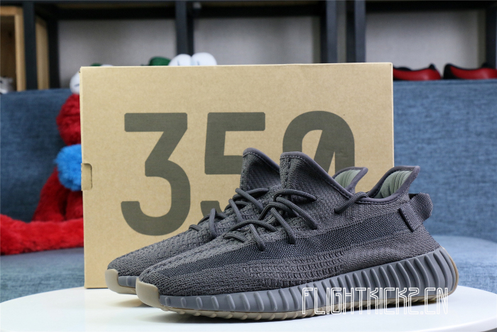 Copy 2020 Yeezy 350 V2  Cinder  None Reflective Stripe(Ln5 A1)
