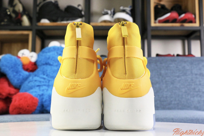 Copy Nike Air Fear of God 1 Amarillo Yellow