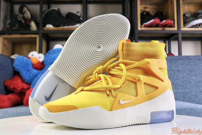 Copy Nike Air Fear of God 1 Amarillo Yellow