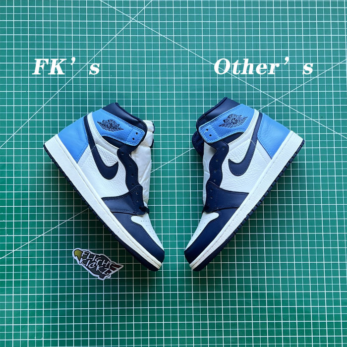 Jordan 1 Retro High Obsidian UNC (A1)