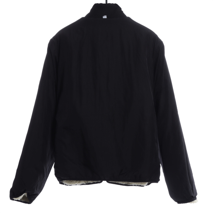 Stussy 22FW Black 8 Lamb Wool Reversible Jacket