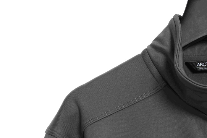 ARC'TERYX kyanite series lightweight softshell plus fleece stand collar bottoming jacket