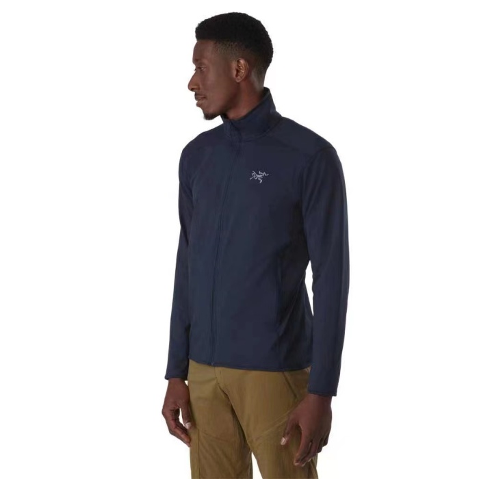 ARC'TERYX kyanite series lightweight softshell plus fleece stand collar bottoming jacket