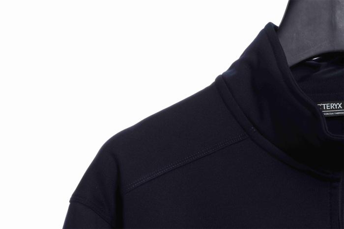 ARC'TERYX kyanite series lightweight softshell plus fleece stand collar bottoming jacket