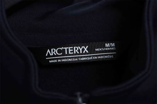 ARC'TERYX kyanite series lightweight softshell plus fleece stand collar bottoming jacket