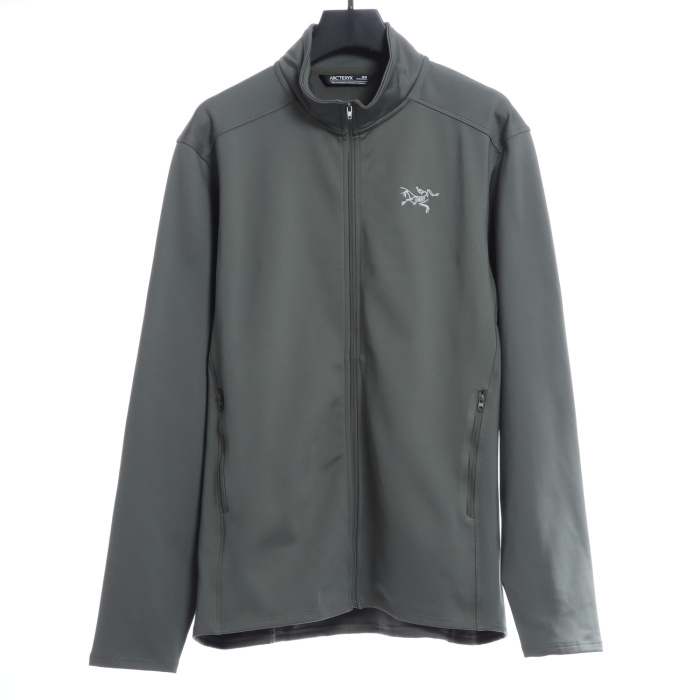ARC'TERYX kyanite series lightweight softshell plus fleece stand collar bottoming jacket