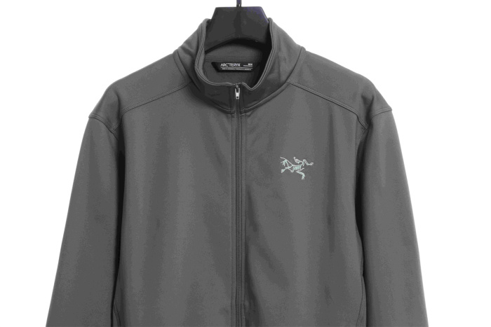 ARC'TERYX kyanite series lightweight softshell plus fleece stand collar bottoming jacket
