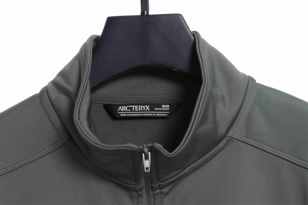 ARC'TERYX kyanite series lightweight softshell plus fleece stand collar bottoming jacket