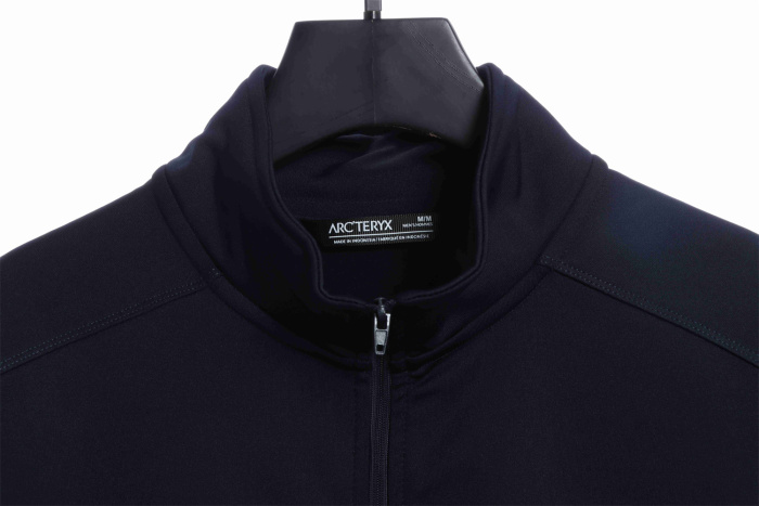 ARC'TERYX kyanite series lightweight softshell plus fleece stand collar bottoming jacket