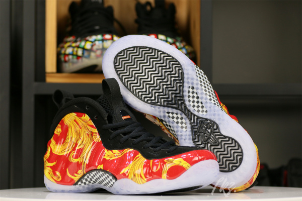 Supeme x Nike Air Foamposite One Red（A1）