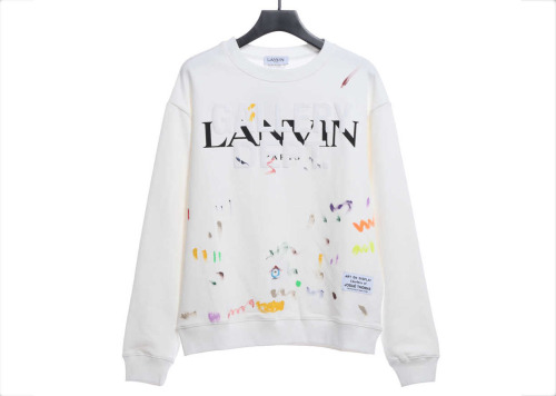L-NV1N✖️G-ll3ry D3pt Limited Capsule Collection-Splash ink hand-painted sweater