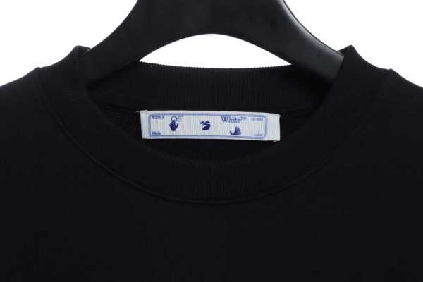 OFFWHITE (OW) environmental limited logo red arrow sweatshirt