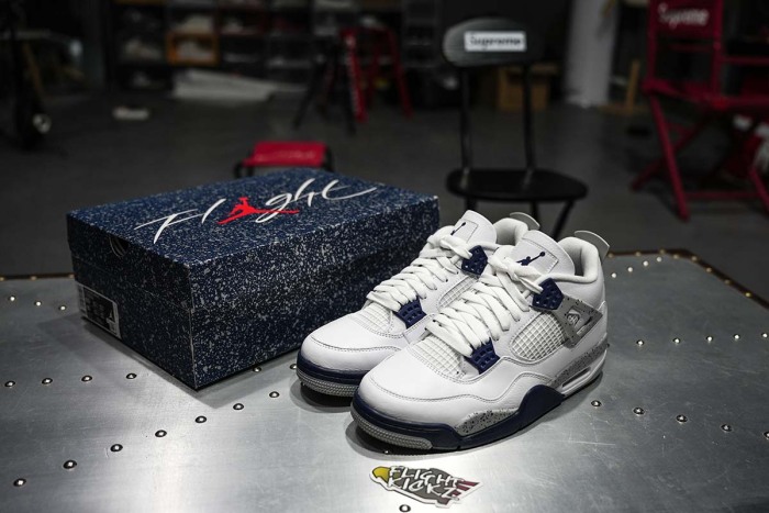 Air Jordan Retro 4 'Midnight Navy 2022（A1）