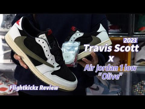 Travis Scott x Air Jordan 1 Low OG SP WMNS Olive
