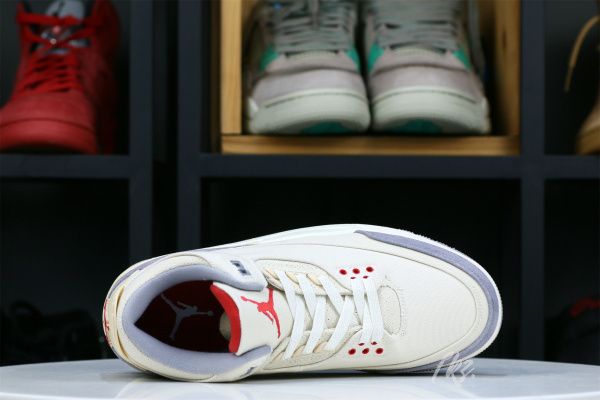 Air Jordan 3 Retro  Muslin  2022
