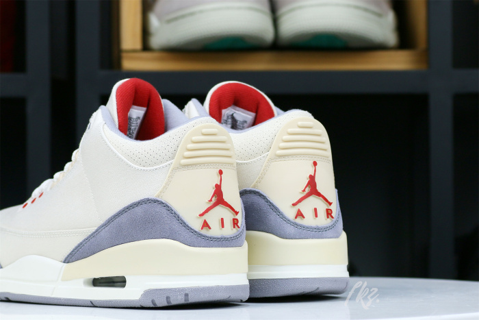 Air Jordan 3 Retro  Muslin  2022