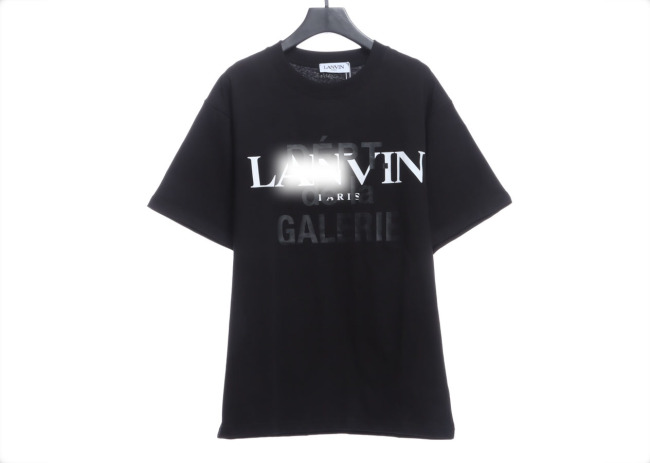 L-NV1N joint GD overlapping letter printing short sleeves