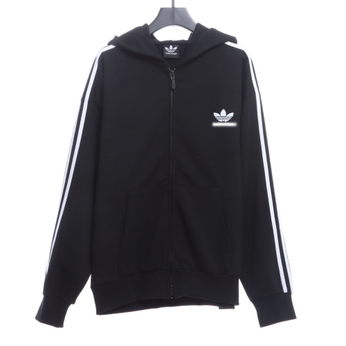 B*CG X Adidas Joint Zipper Sports Hoodie Jacket