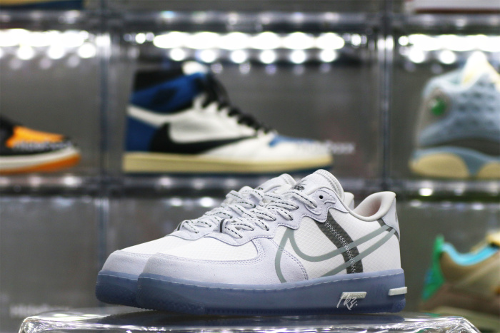 Nike Air Force 1 React White Light Bone