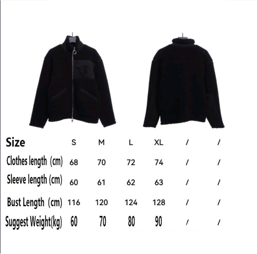 AM1 three-dimensional embossed stitching sherpa jacket