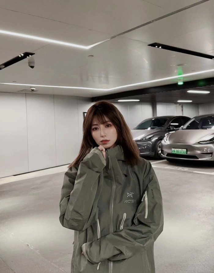 Arc'teryx sixth generation gold embroidery hard shell jacket