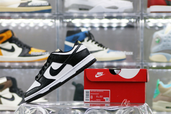 Nike Dunk Low World Champs Black White（A1）
