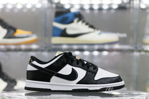 Nike Dunk Low World Champs Black White（A1）