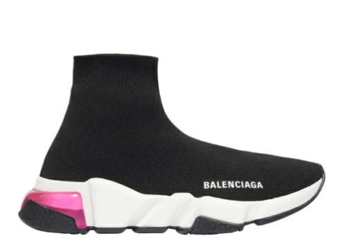 Balenciag* Speed Trainer Clearsole Pink