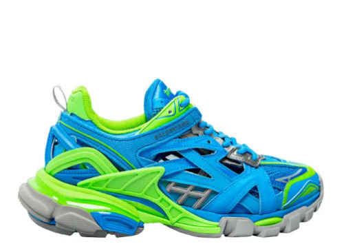 Balenciag* Track.2 Trainer 'Blue Green'