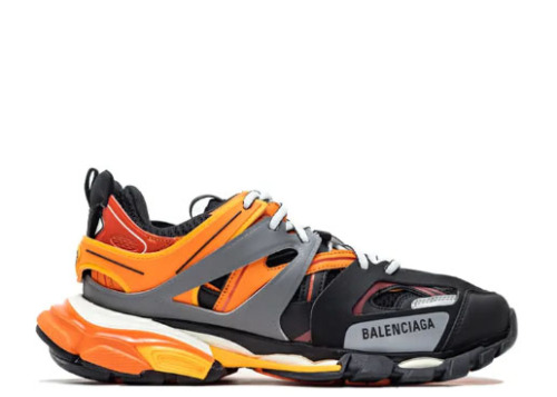 Balenciag* Wmns Track Trainer 'Black Orange Grey'
