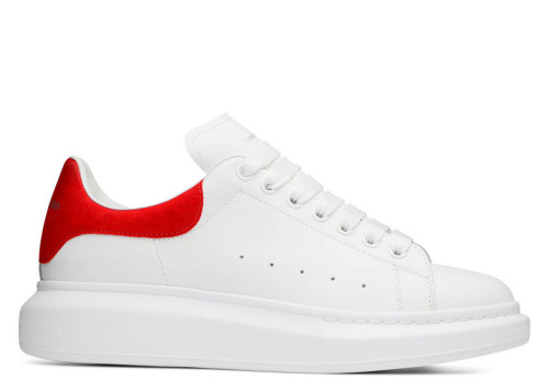 Alexande* McQuee* Oversized Sneaker 'White Lust Red'