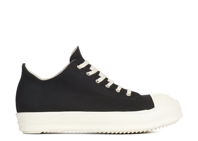 R!ck Owens DRKSHDW Black Denim Low