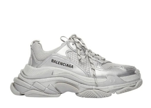 Balenciag* Wmns Triple S Sneaker 'Silver'