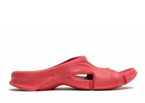 Balenciag* Mold Slide Sandal Red