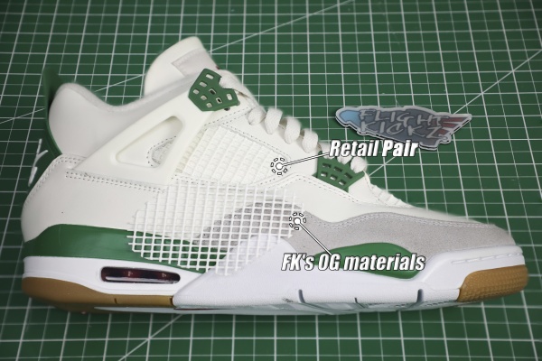Nike SB x Air Jordan 4 “Pine Green” 2023 （A1）