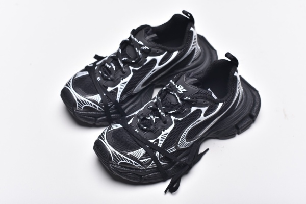 Balenciag* 3XL Sneaker 'Worn‑Out ‑ Black White'