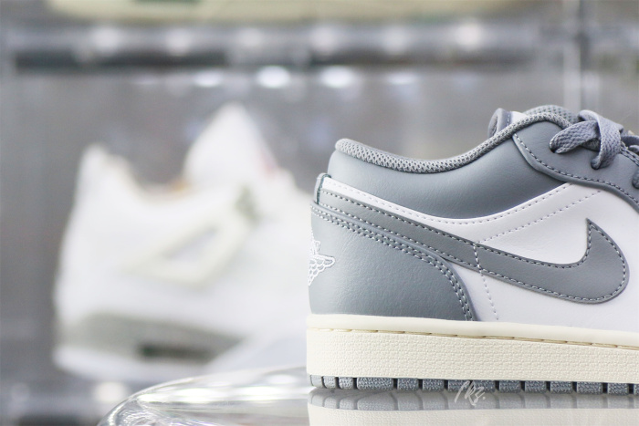 Air Jordan 1 Low White Wolf Grey 2021