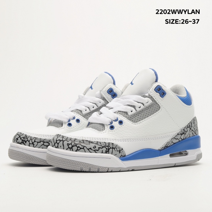 Air Jordan 3 Retro  Racer Blue Toddler