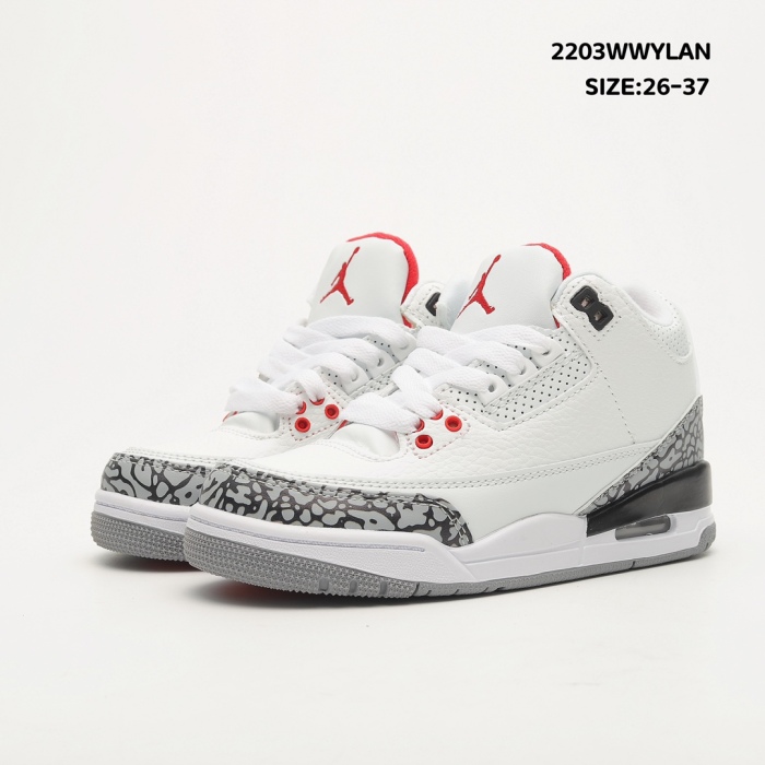 Air Jordan 3 Retro White Cement Toddler