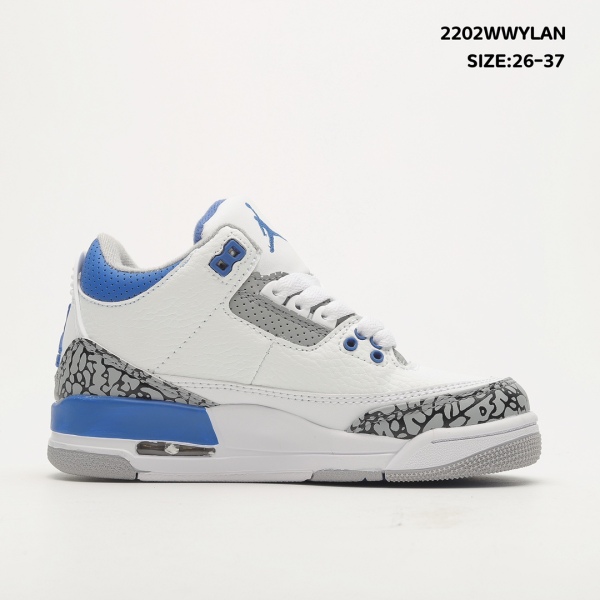 Air Jordan 3 Retro  Racer Blue Toddler
