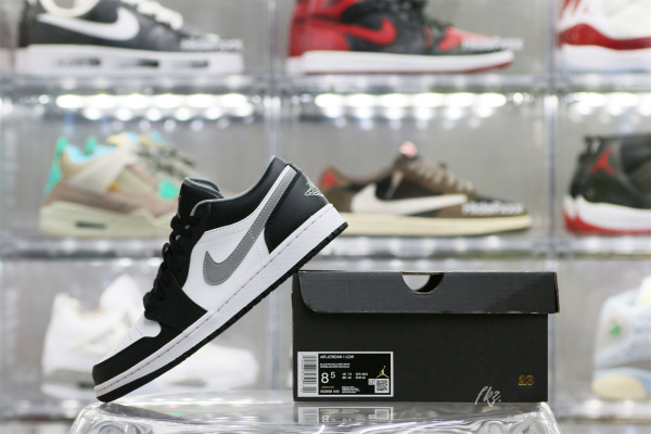 Air Jordan 1 Low Black White Grey