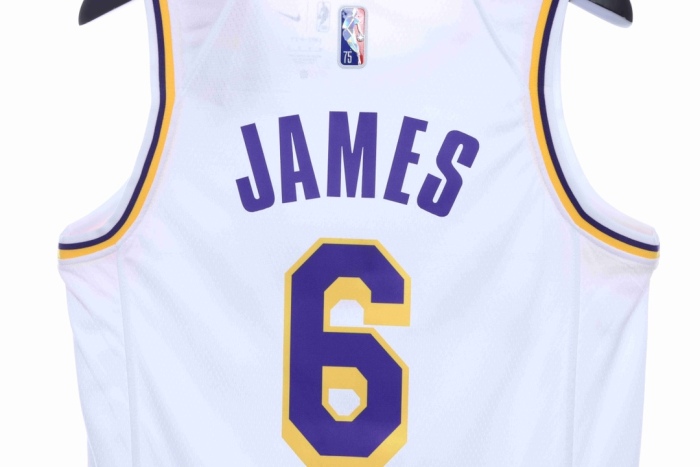 Nk NBA Lakers James James No. 6 jersey