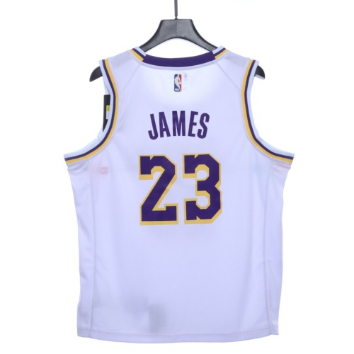 James Lakers home jersey No. 23