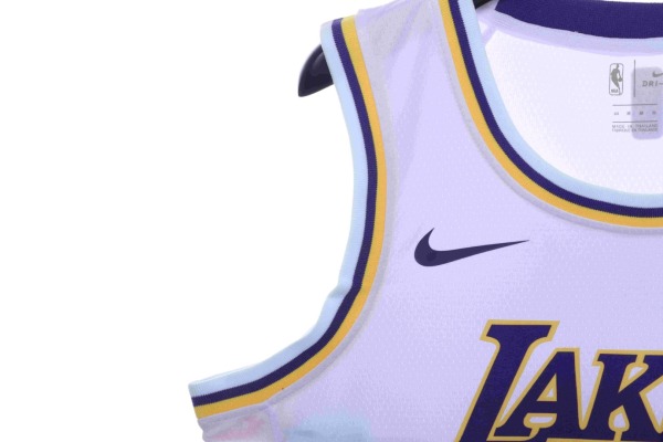 James Lakers home jersey No. 23