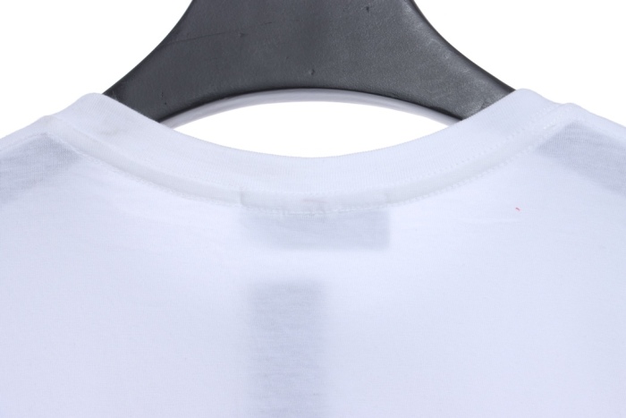 Stone island cross logo printing short sleeves