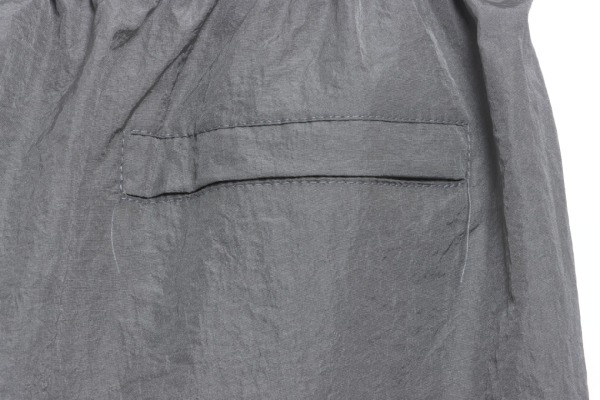 Stone Island Side compass large embroidered shorts gray