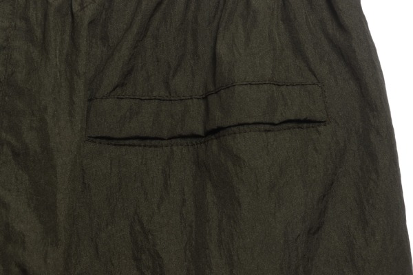 Stone Island Side compass large embroidered shorts gray