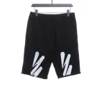 OW ECG printed shorts